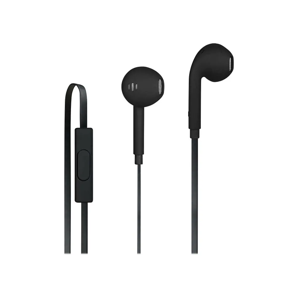 iStore Classic Fit Stereo Phone Earbuds Black (AEH03611CAI) | EPOS Discount