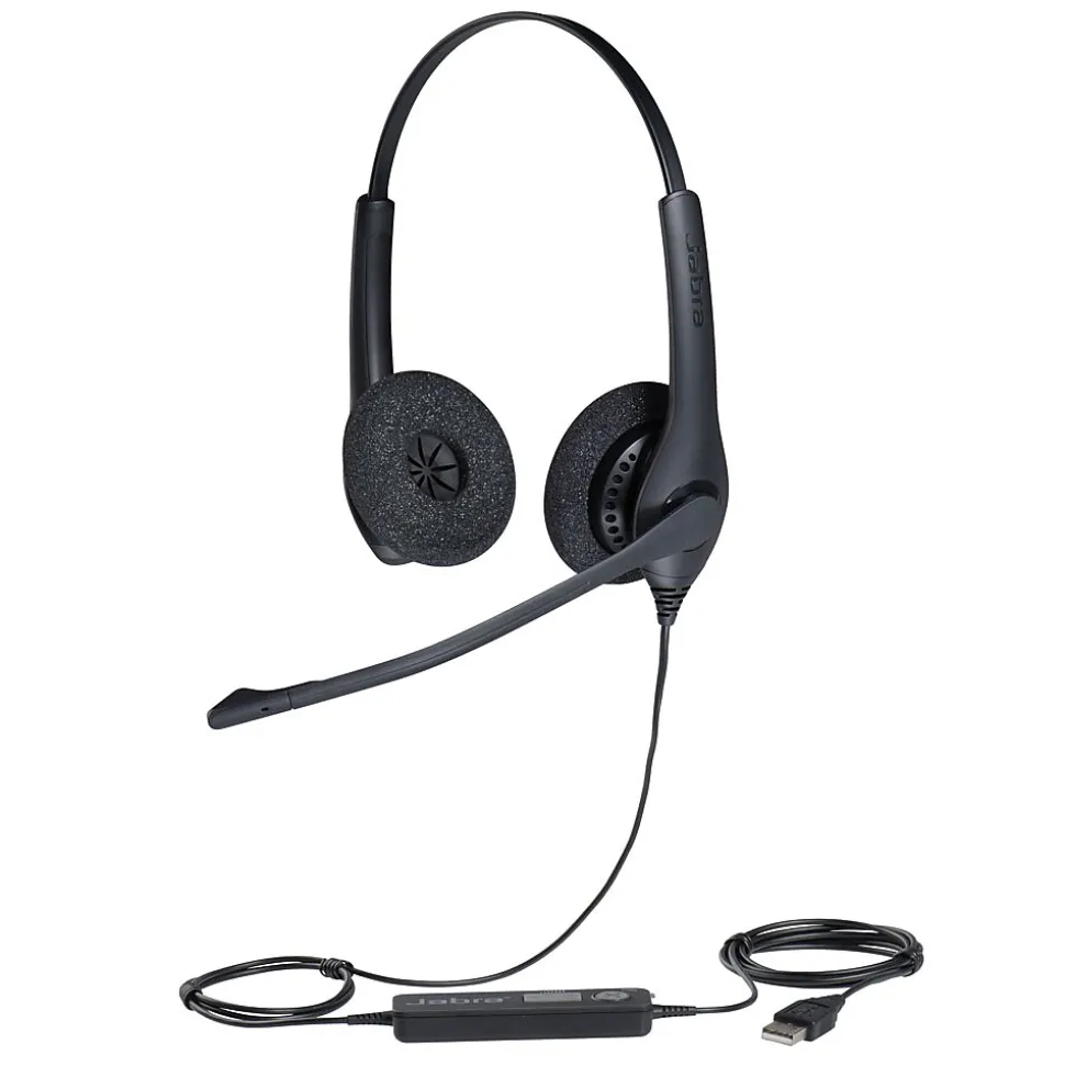 ® BIZ 1500 Duo USB Over-the-Head Headset | jabra Flash Sale