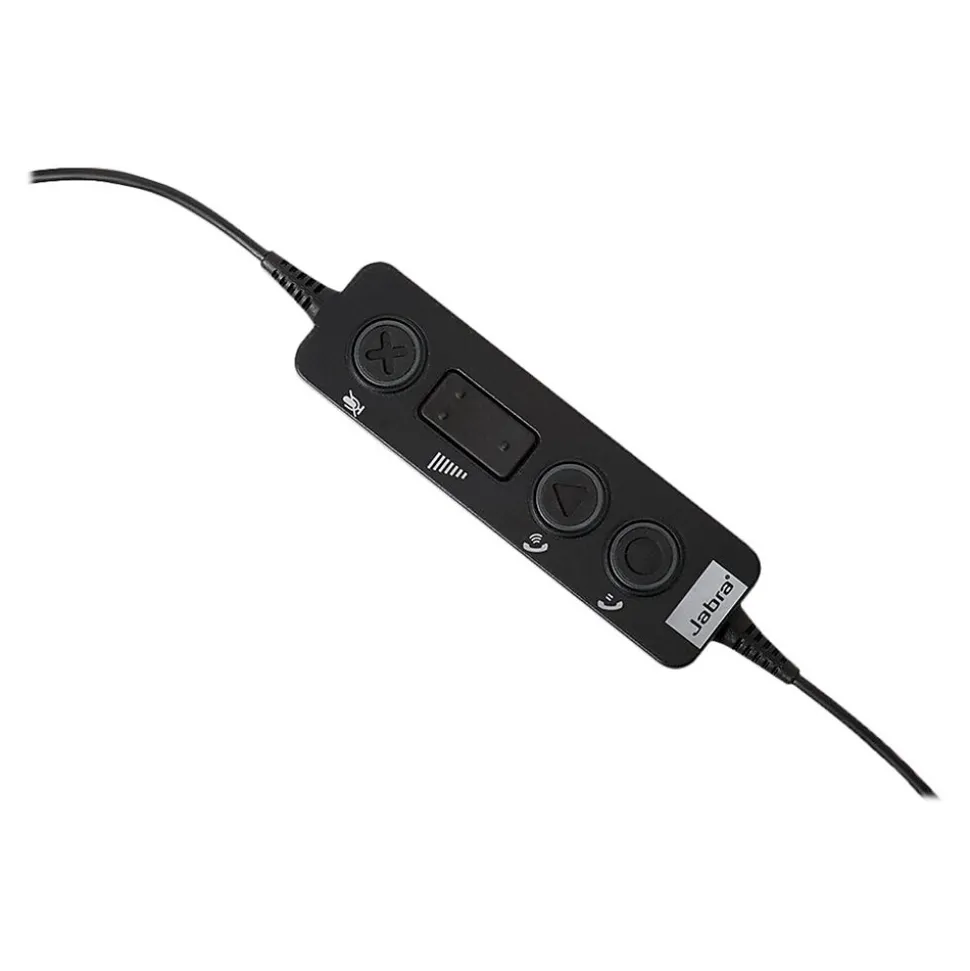 BIZ 2400 II Noise Canceling Mono Headset Microphone, Over-the-Head, Black (2406-820-205) | jabra Flash Sale