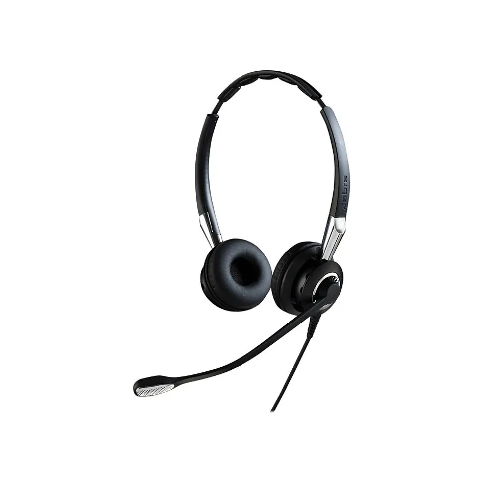 BIZ 2400 II QD Duo NC Stereo Headset, On Ear, Black (GSA2409-820-205) | jabra Outlet