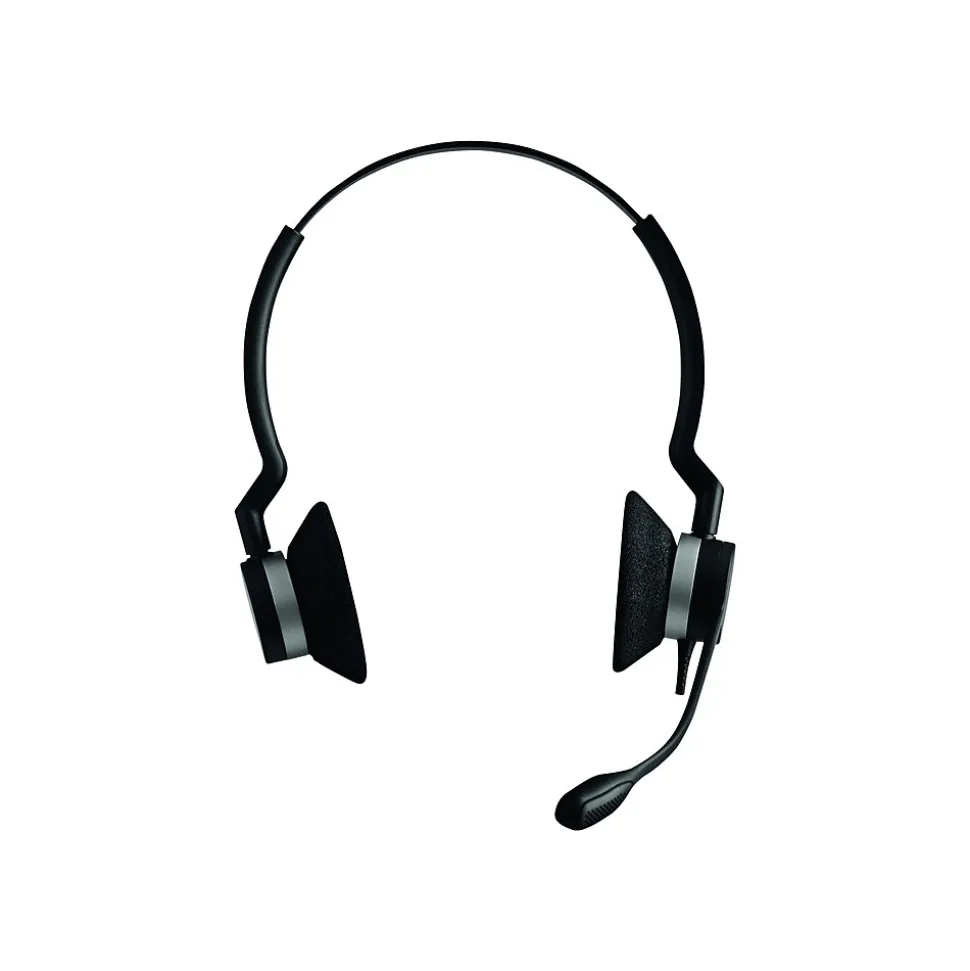 BIZ 2300 QD Duo Phone Headset, Over-the-Head, Noise Cancelling , Black (2309-820-119) | jabra Outlet