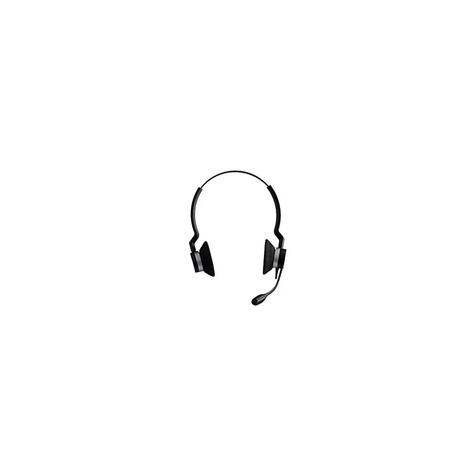 BIZ 2300 QD Duo Stereo Deskphone Headset, Quick Disconnect, Black (2399-829-189) | jabra Shop