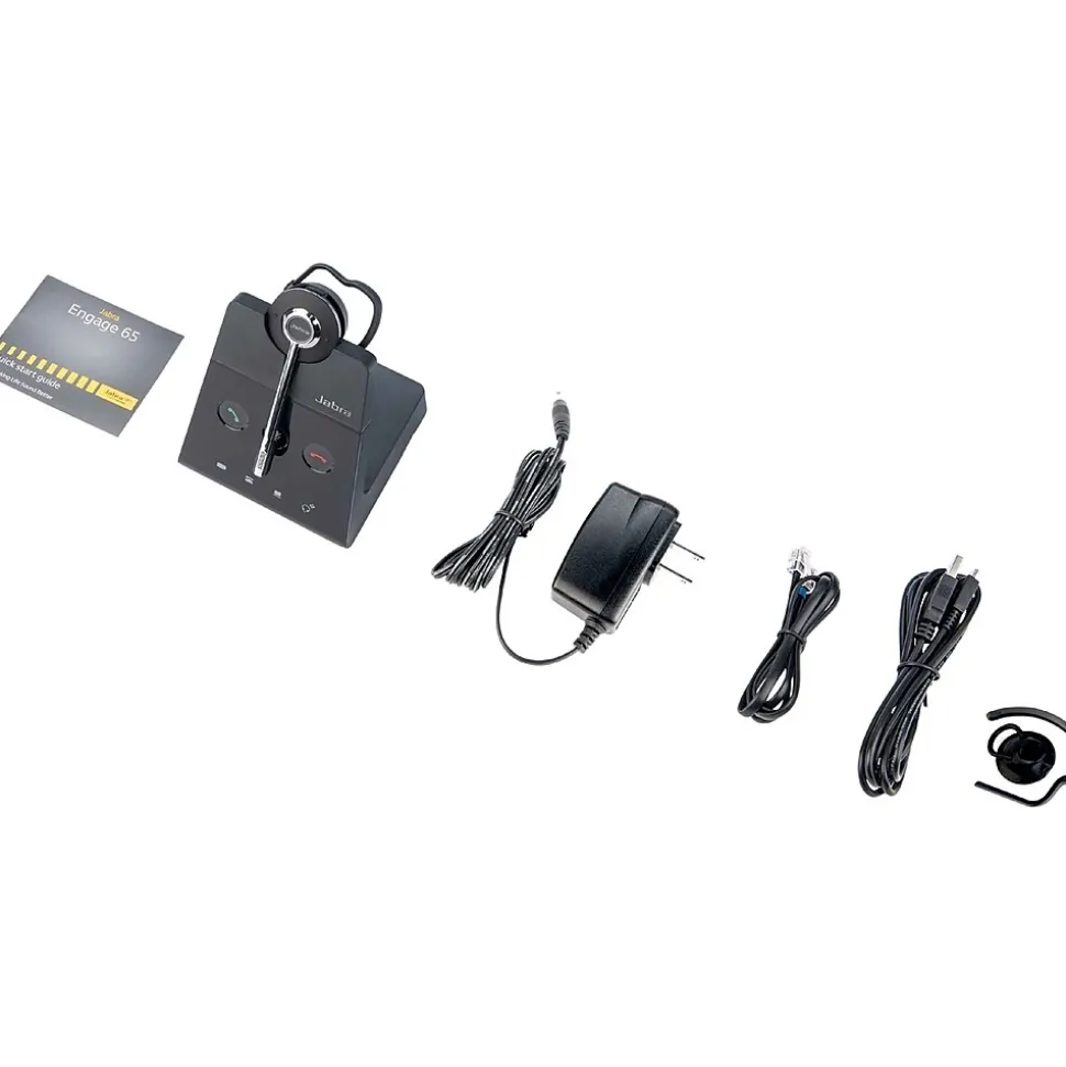 Engage 75 Convertible Wireless Mono Headset, Over-the-Head, Black (9555-583-125) | jabra Sale