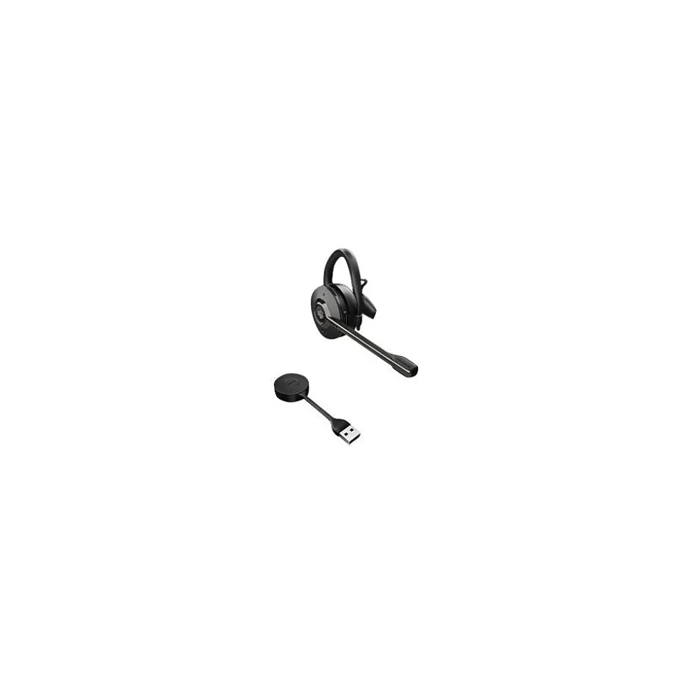 Engage 55 MS Convertible Wireless Mono On Ear Computer Headset, Black (9555-450-125) | jabra Online