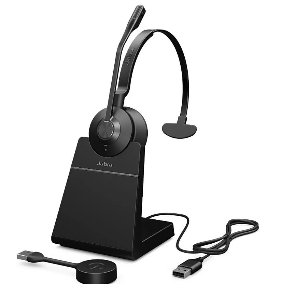 Engage 55 SE Wireless Monoaural USB-C Headset, UC Certified, Black (9653-415-125) | jabra Outlet