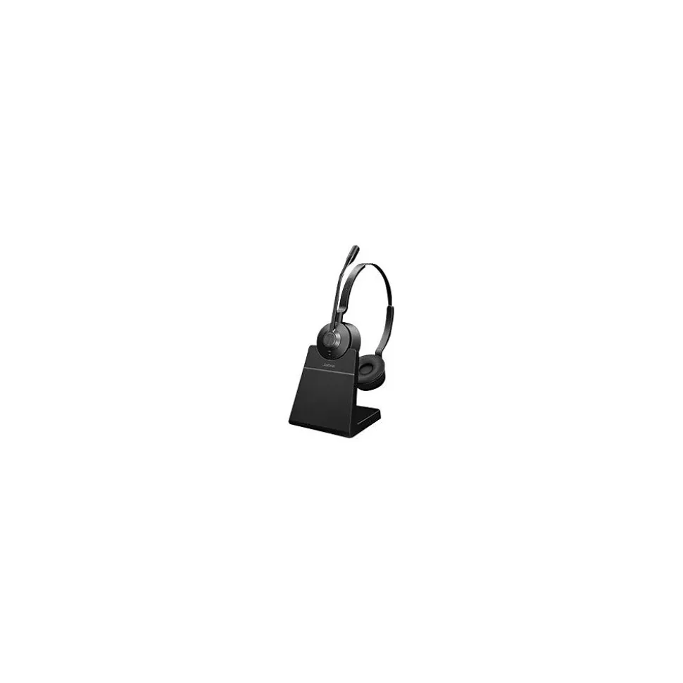 Engage 55 USB-C UC Stereo Wireless On Ear Computer Headset with Charging Stand, Black (9559-435-125) | jabra Cheap
