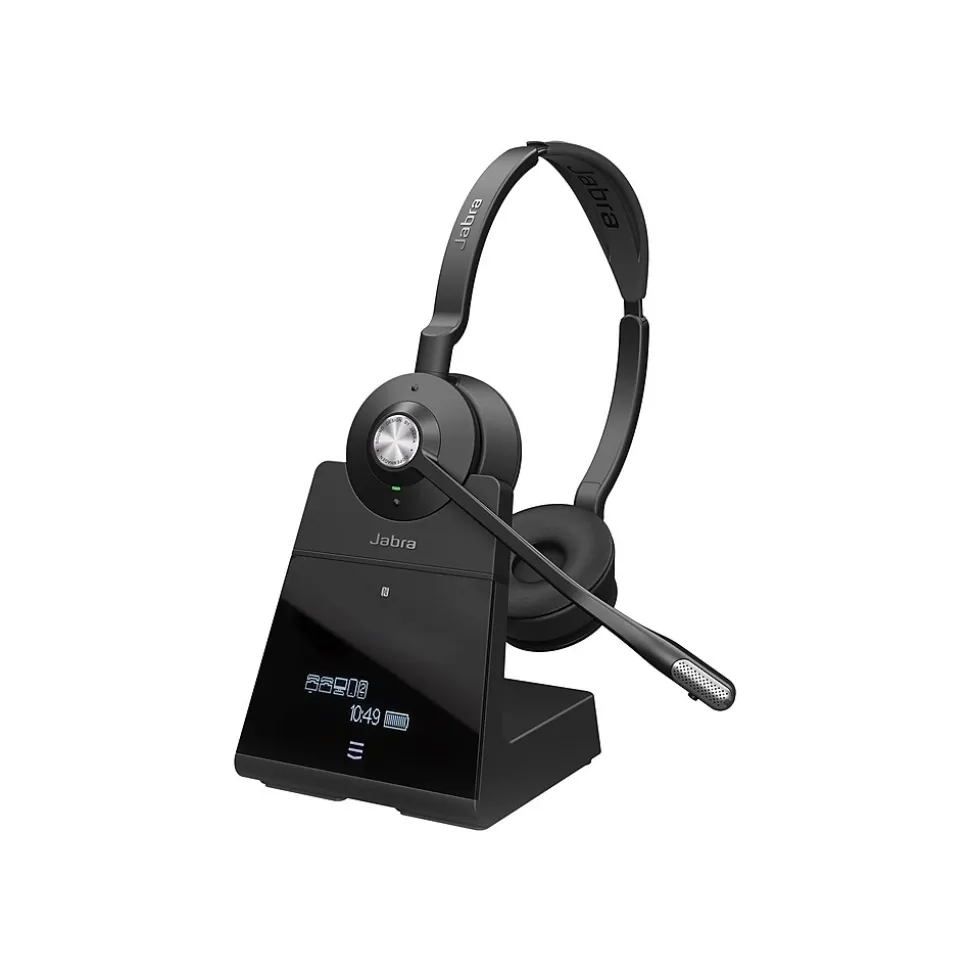 Engage 75 Wireless Noise Canceling Stereo Computer Over-the-Ear Headset, MS Certified, Black (9559-583-125) | jabra Cheap