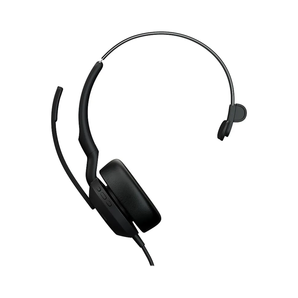 Evolve2 50 Active Noise Canceling Bluetooth Mono Computer Headset, USB-A, UC Certified (25089-889-999) | jabra Best