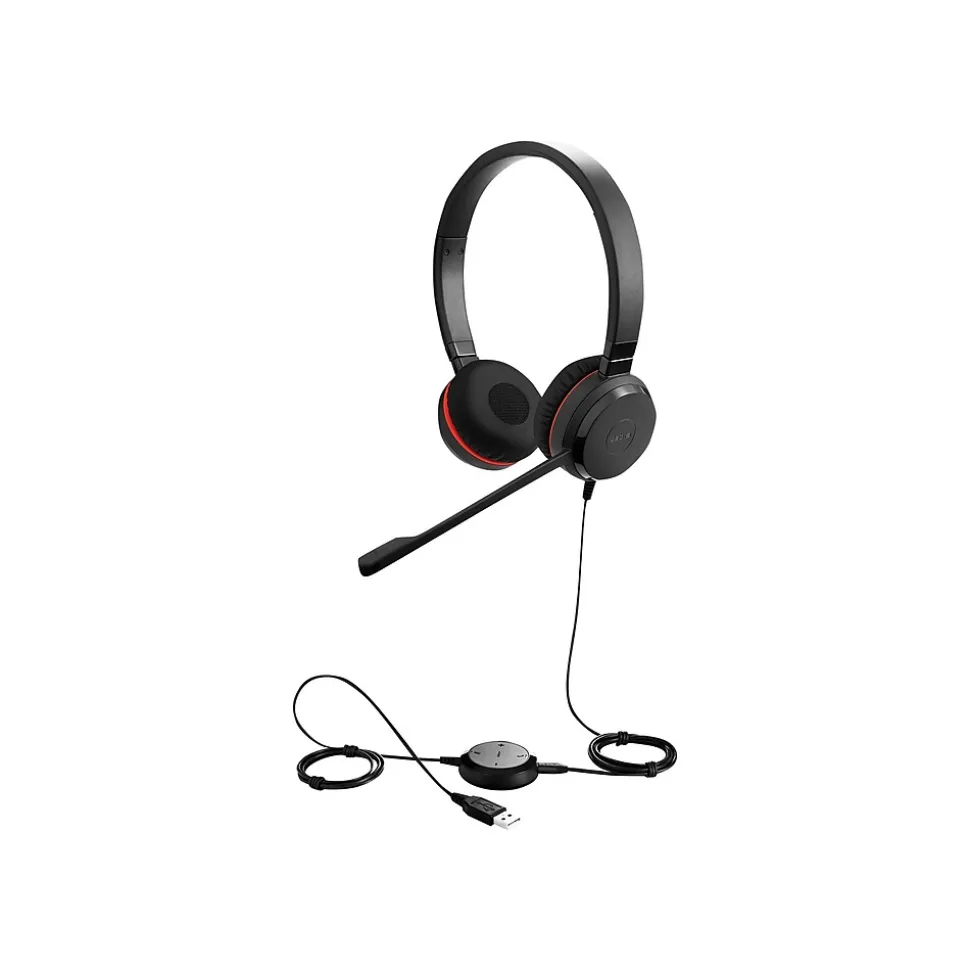 Evolve 30 II MS Stereo Phone Headset, Over-the-Head, Black (5399-823-309) | jabra Store