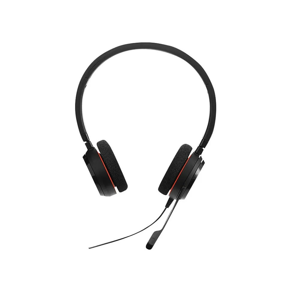 Evolve 20 MS Stereo Noise Canceling On Ear Phone & Computer Headset, Black (4999-823-189) | jabra Sale