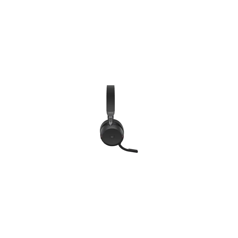 Evolve2 75 MS Wireless Noise Canceling Bluetooth Mobile On Ear Headset, MS Certified, Black (27599-999-889) | jabra Outlet