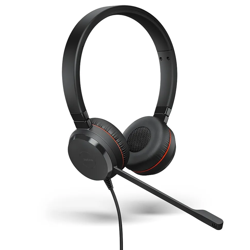 Evolve 30 Noise Canceling Stereo Computer Headset, Over-the-Head, MT Certified, Black (5399-823-309) | jabra Online