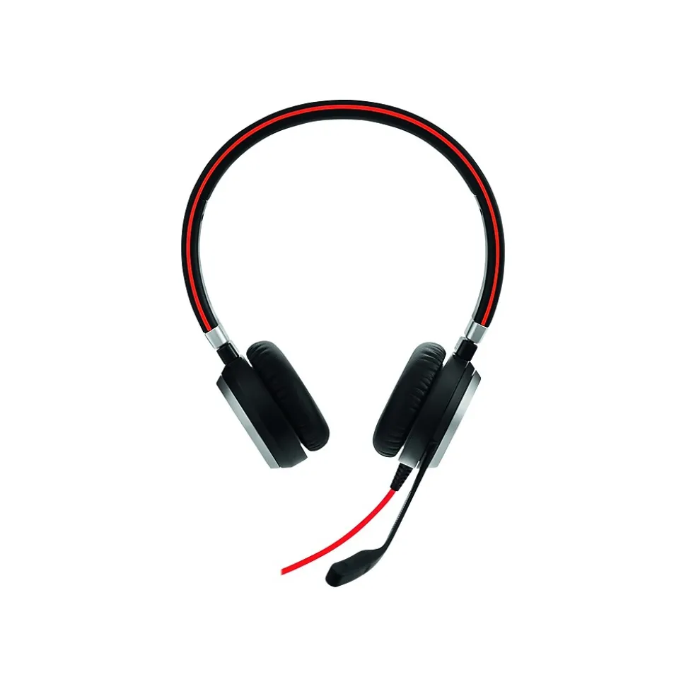 Evolve 40 Noise Canceling Stereo Headset, USB-C, UC Certified, Black (6399-829-289) | jabra Store