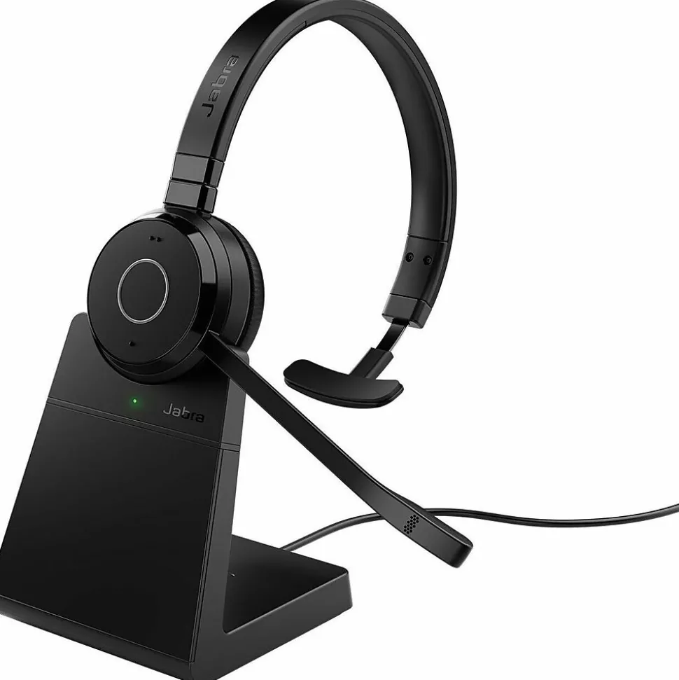 Evolve 65 TE Wireless Passive Noise Cancellation Bluetooth Headset, MS Certified (6693-833-399) | jabra Cheap