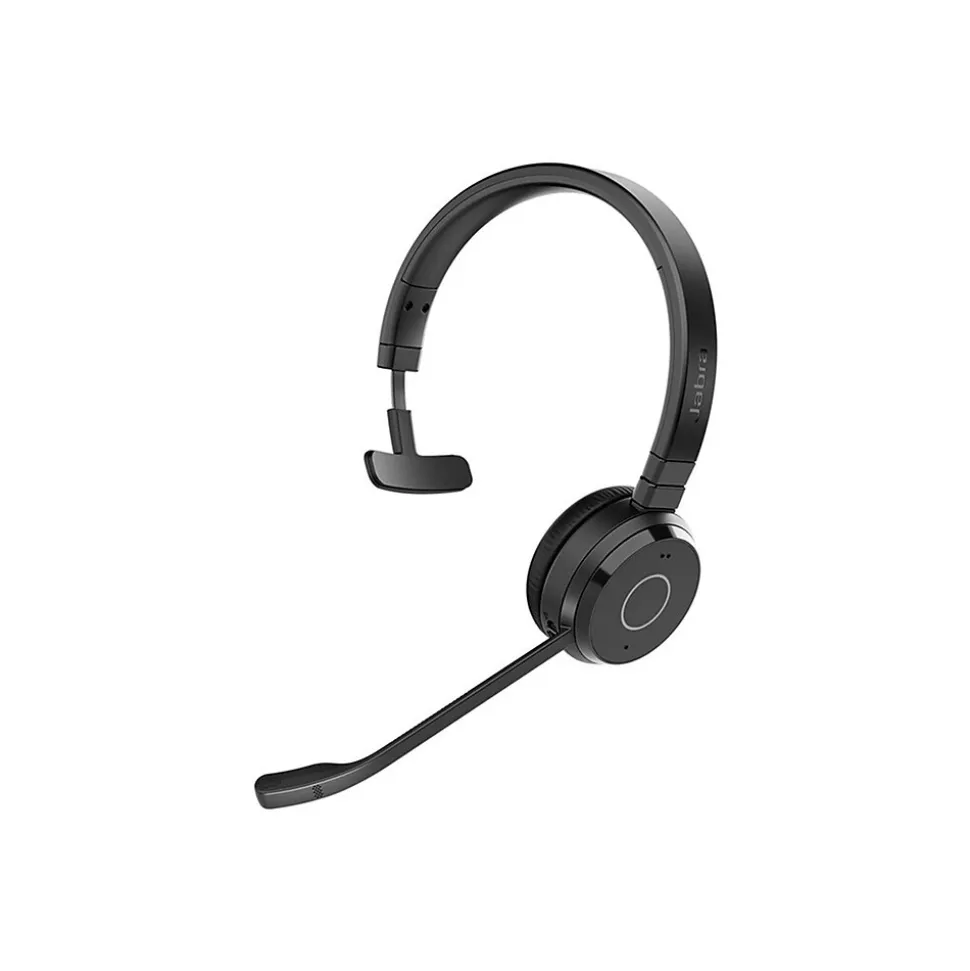 Evolve 65 TE Wireless Passive Noise Cancellation Bluetooth Headset, MS Certified (6693-833-309) | jabra Best Sale