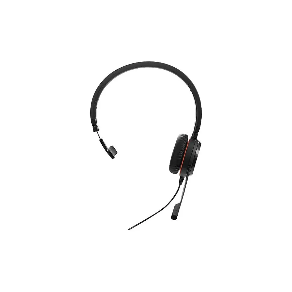 Evolve 20 UC Mono Noise Canceling Headset Microphone, Over-the-Head, Black (4993-829-209) | jabra Shop
