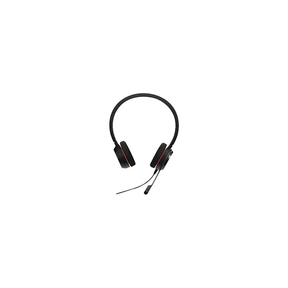 Evolve 20 UC Noise Canceling Stereo On Ear Computer Headset, USB-A, UC Certified (4999-829-209) | jabra New