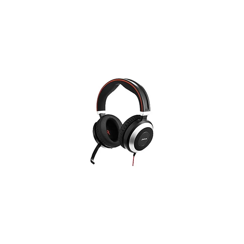 Evolve 80 UC Wireless Noise Canceling Stereo Computer On Ear Headset, USB-A, 3.5mm, UC Certified (7899-829-209) | jabra Cheap
