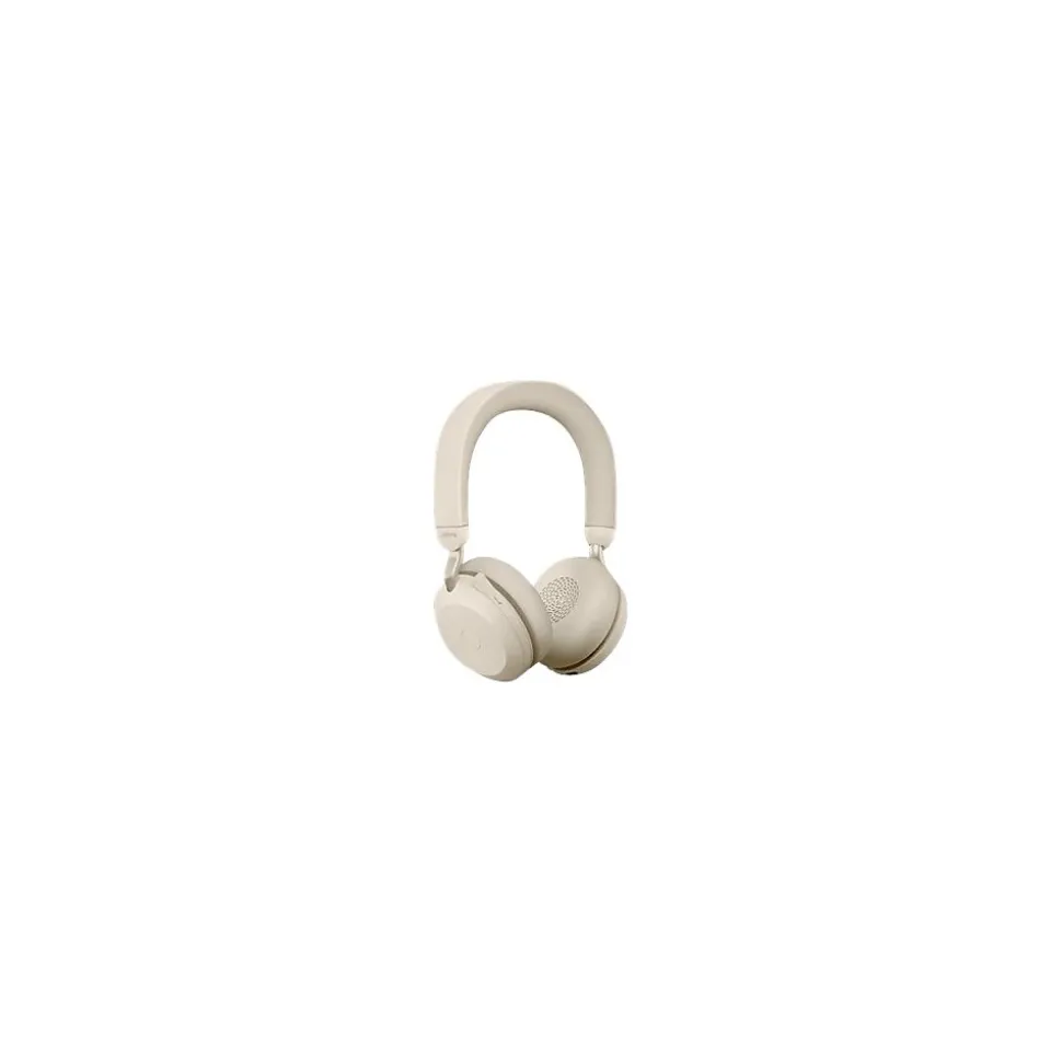 Evolve2 75 Wireless Noise Canceling Bluetooth Stereo Mobile On Ear Headset, USB-A, Beige (27599-989-998) | jabra Store