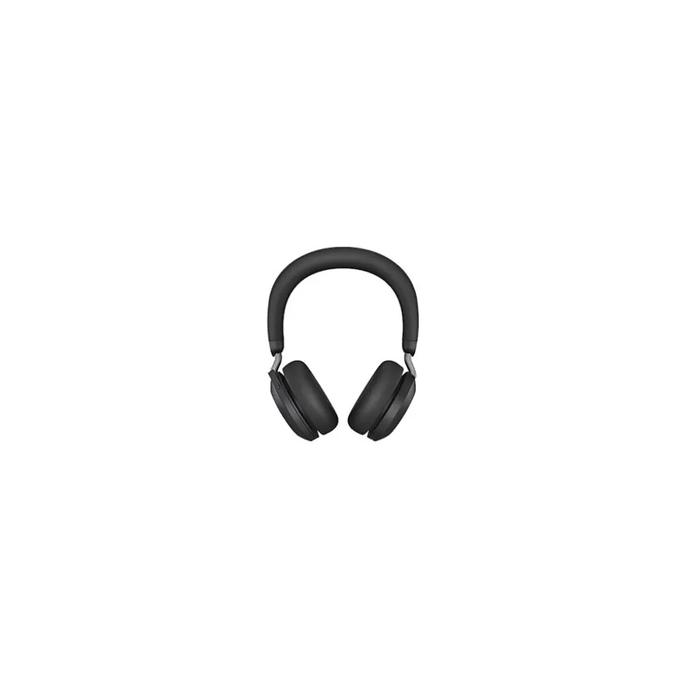 Evolve2 75 Wireless Noise Canceling Bluetooth Stereo Mobile On Ear Headset, USB-A, Black (27599-989-999) | jabra Cheap