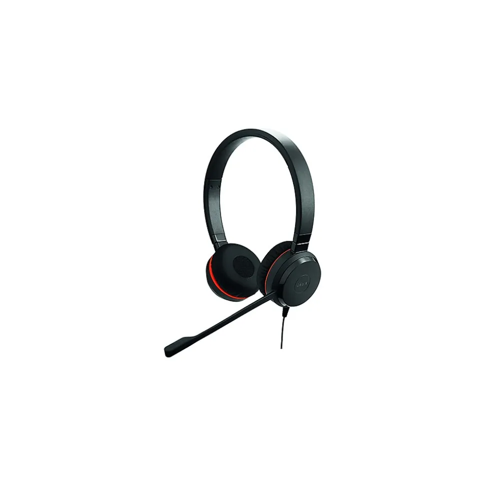 Evolve 20SE MS Stereo Noise Canceling Computer Headset, Over-the-Head, Black (4999-823-309) | jabra Store