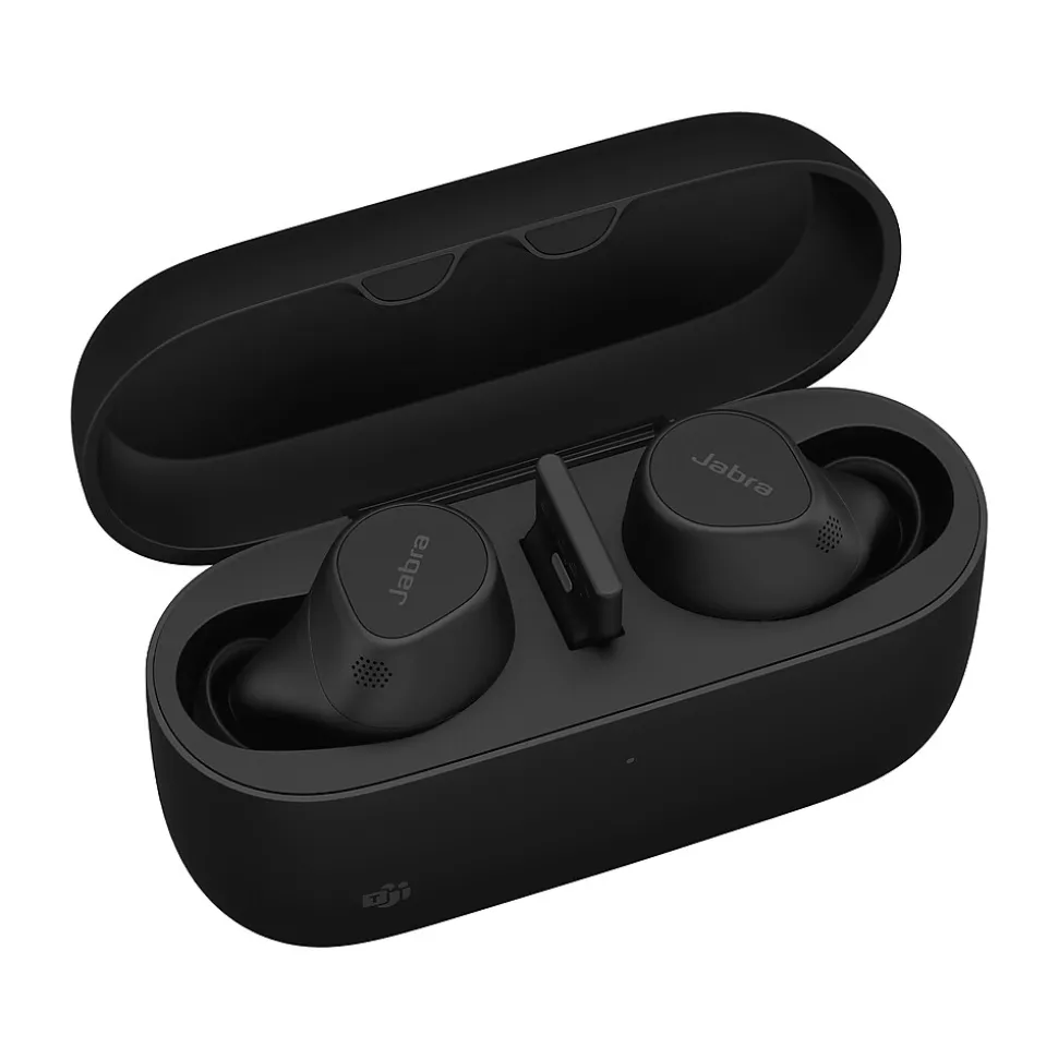 Evolve2 Wireless Noise Canceling Bluetooth Earbuds, USB-C, MS Certified (20797-999-889) | jabra Hot