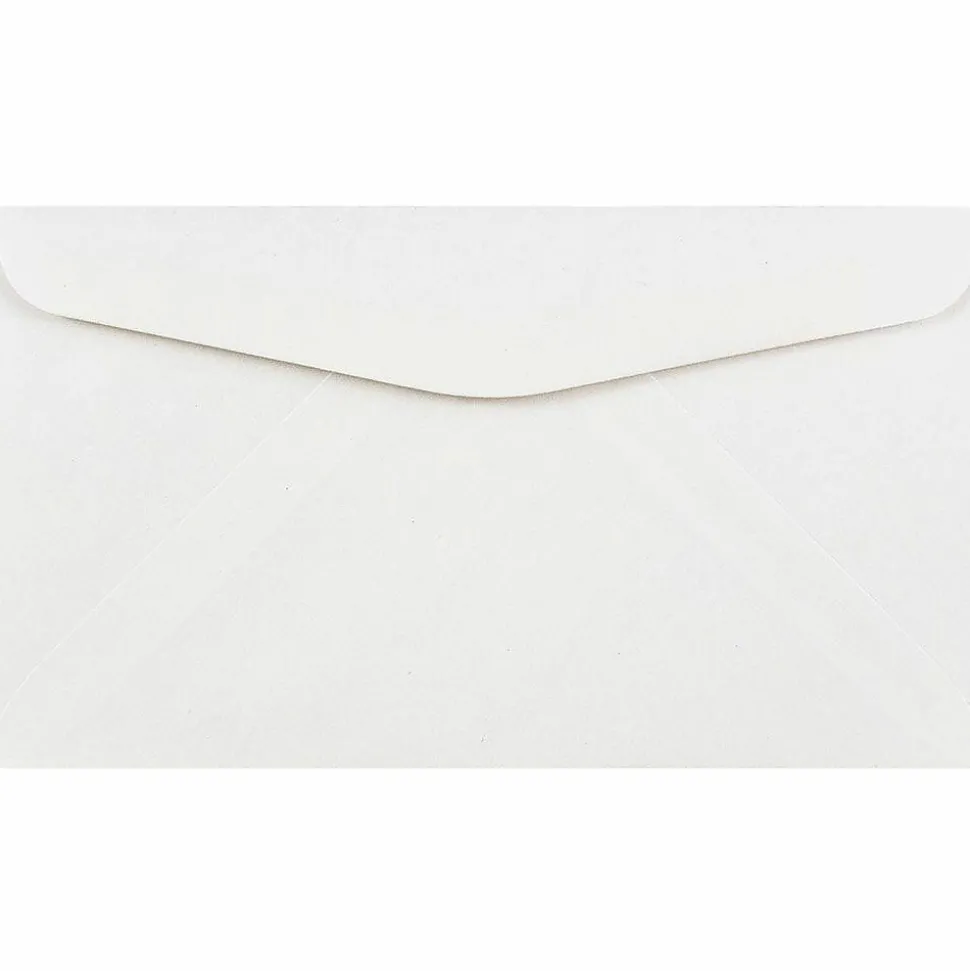 #6 3/4 Booklet Envelope 3 5/8" x 6 1/2", White, 100/Pack (1633983d) | JAM Paper Fashion