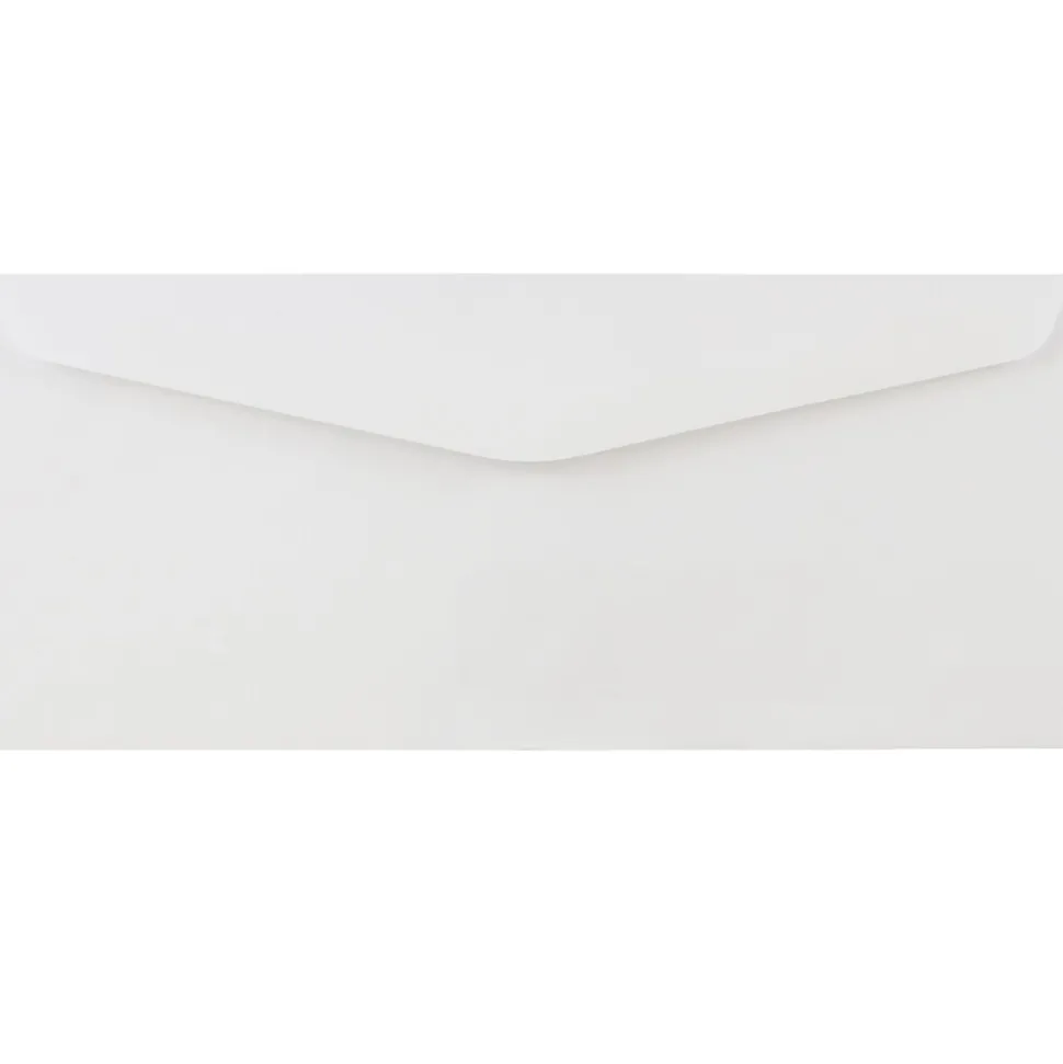 #10 Window Envelope, 4 1/8" x 9 1/2", White, 250/Pack (1633173CF) | JAM Paper Cheap