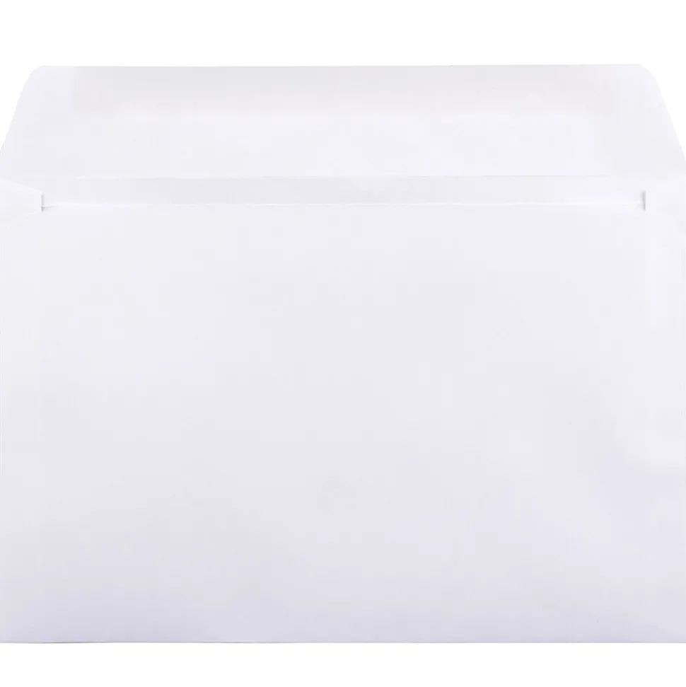 6 x 9 Booklet Commercial Envelopes, White, 100/Pack (15866I) | JAM Paper Flash Sale