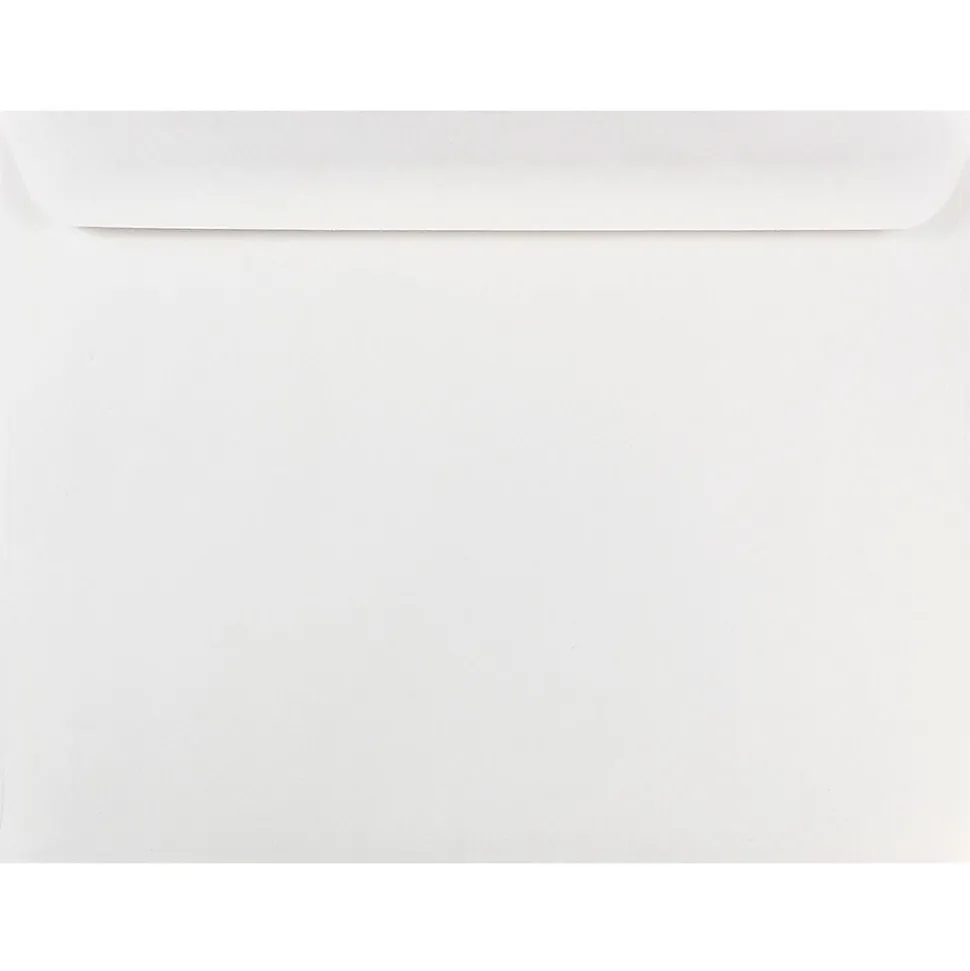 ® 10 x 13 Booklet Envelopes, White, 50/Pack (4023222A) | JAM Paper Flash Sale