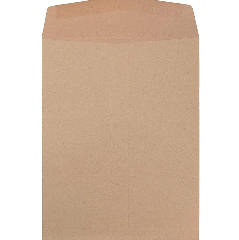 9" x 12" Kraft Open End Catalog Envelopes, Brown Kraft Paper Bag, 10/Pack (38288) | JAM Paper New