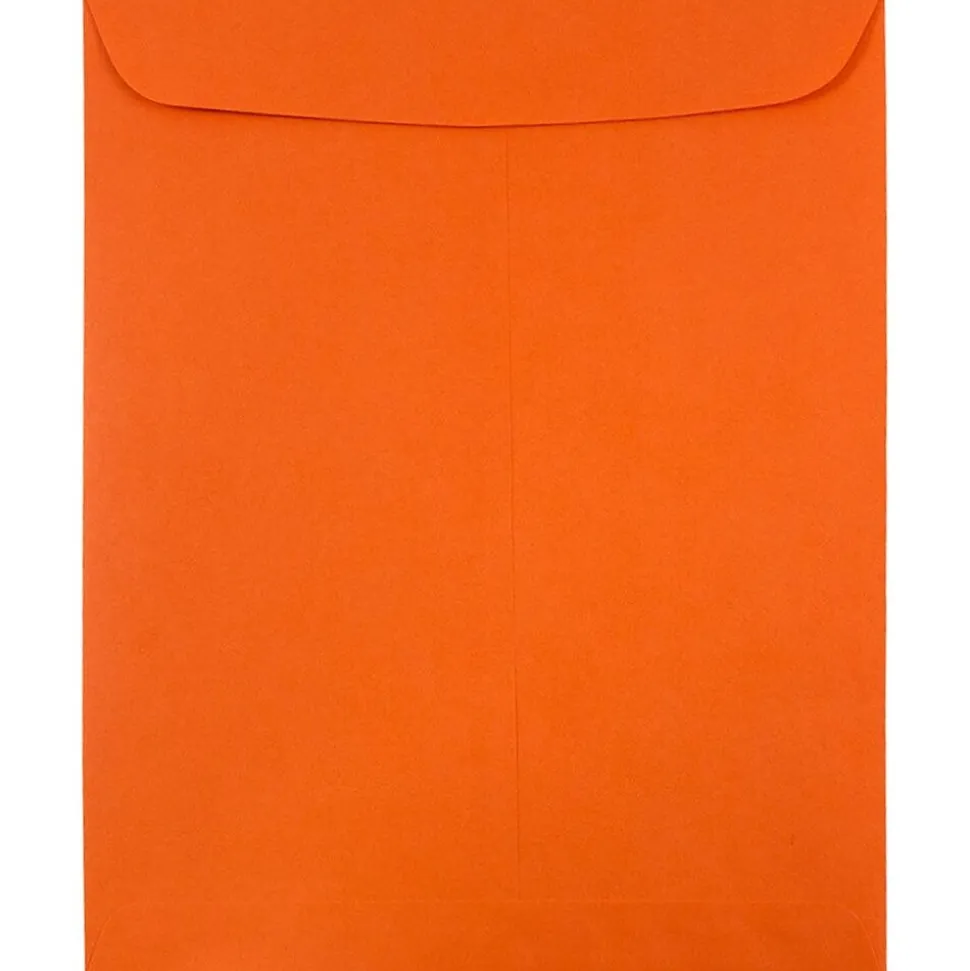 9 x 12 Open End Catalog Colored Envelopes, Orange Recycled, 50/Pack (80410i) | JAM Paper Hot