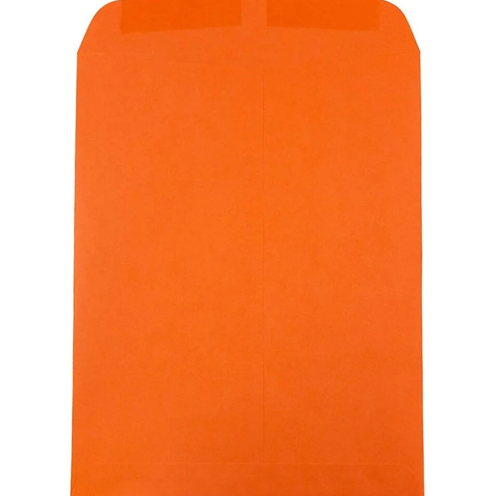 9 x 12 Open End Catalog Colored Envelopes, Orange Recycled, 50/Pack (80410i) | JAM Paper Hot