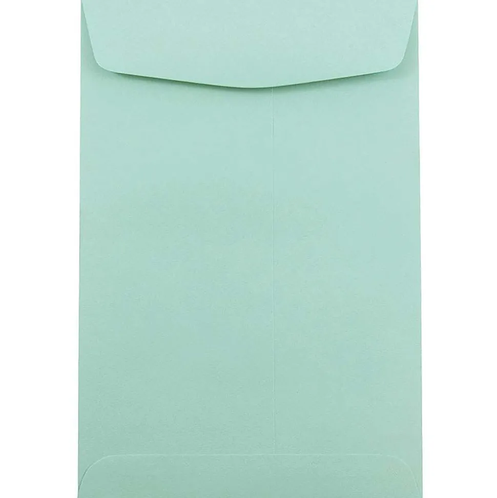 6 x 9 Open End Catalog Envelopes, Aqua Blue, 50/Pack (31287520FI) | JAM Paper Store