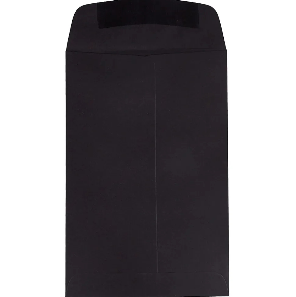 6 x 9 Open End Catalog Envelopes, Black, 50/Pack (88095i) | JAM Paper Discount