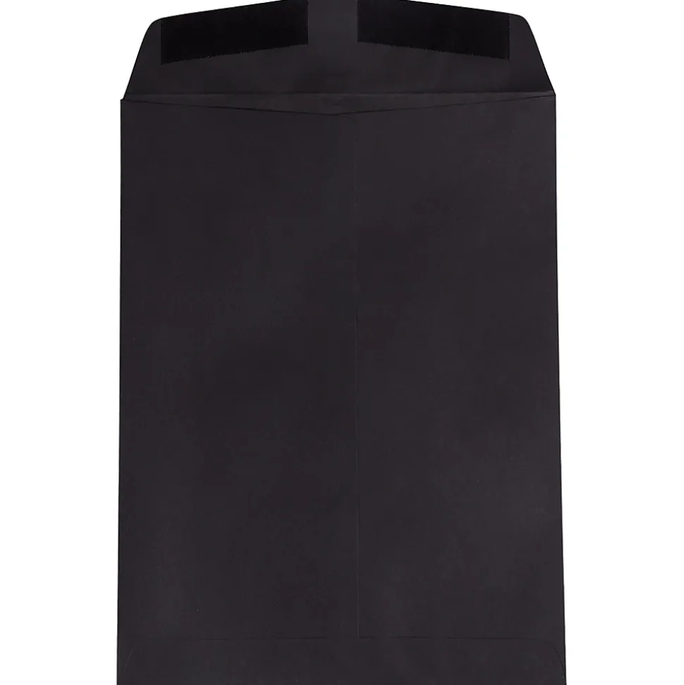 9 x 12 Open End Catalog Envelopes, Black, 100/Pack (V01225) | JAM Paper Best
