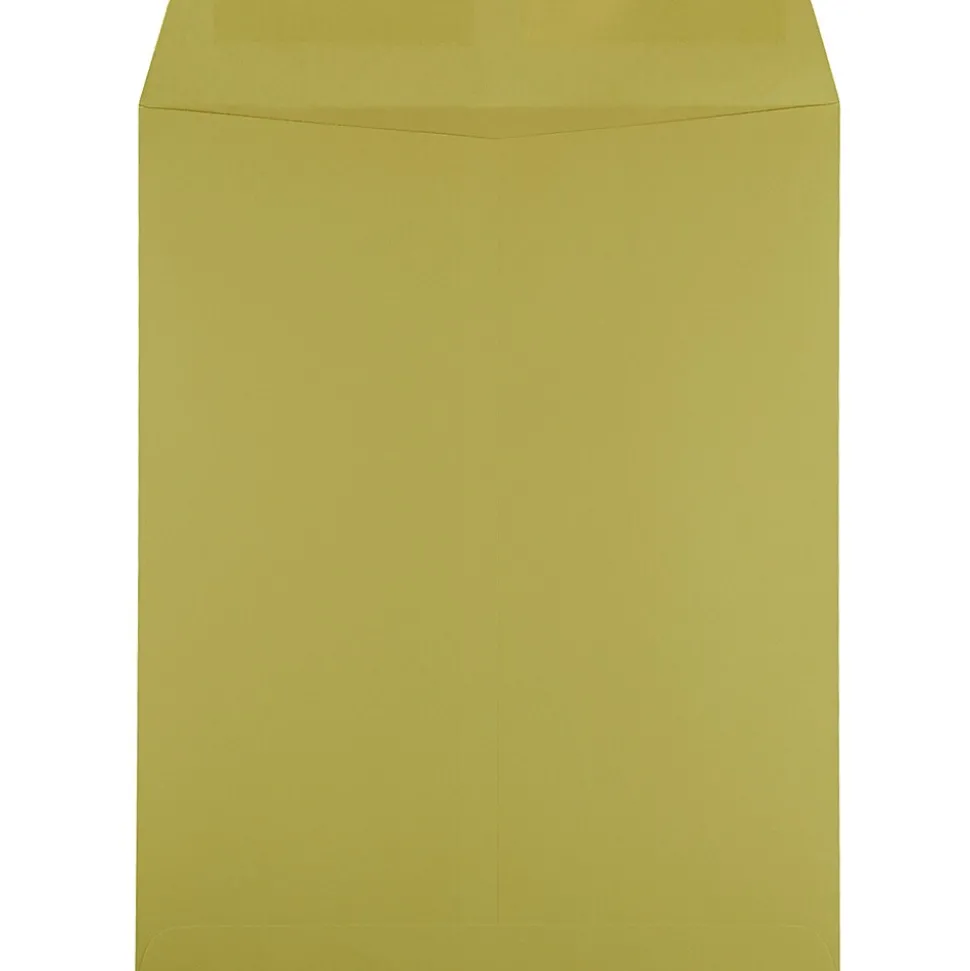 10 x 13 Open End Catalog Envelopes, Chartreuse Green, 25/Pack (212813512) | JAM Paper New