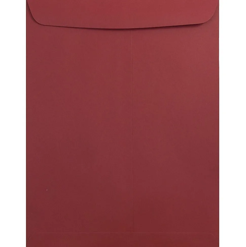 9 x 12 Open End Catalog Envelopes, Dark Red, 25/Pack (31287532a) | JAM Paper Best Sale