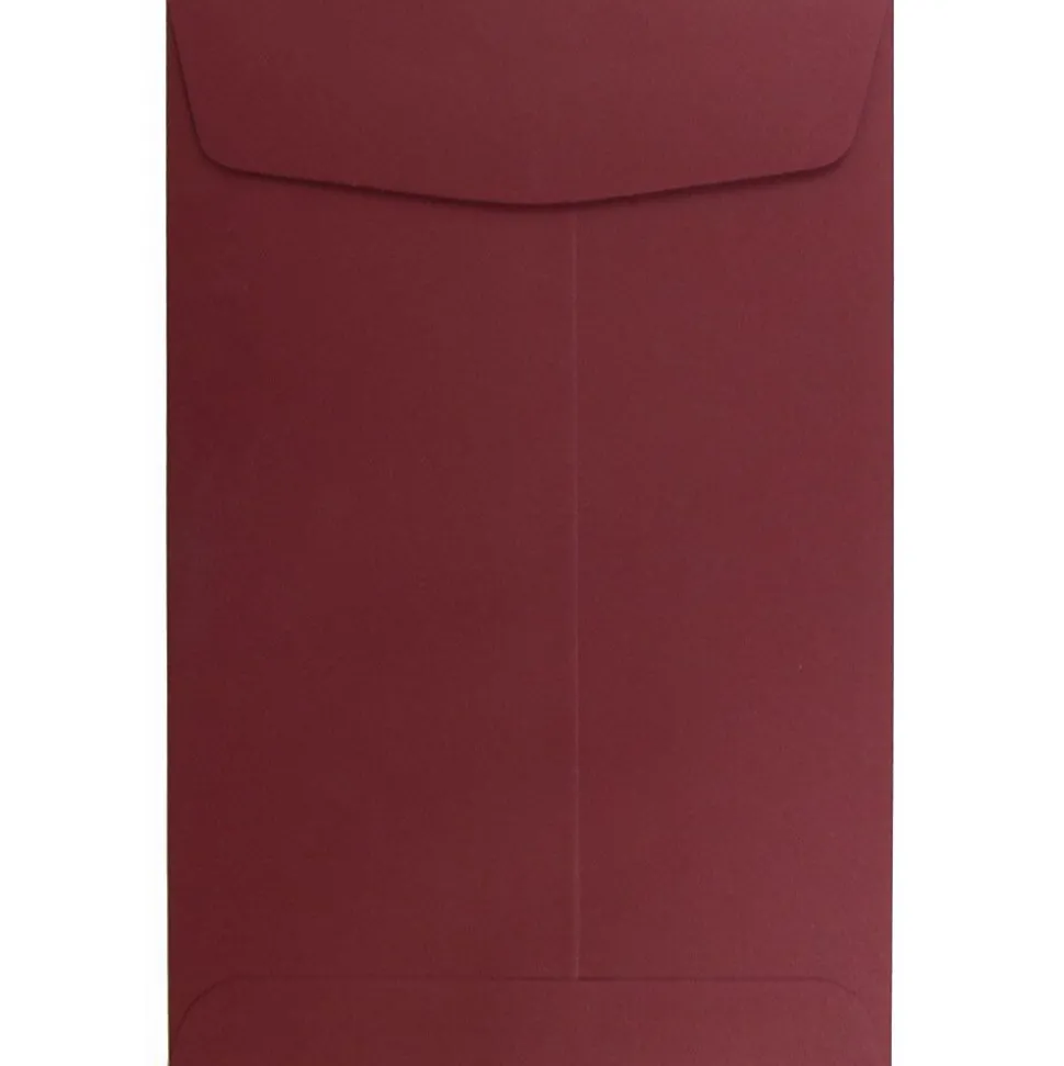 6" x 9" Open End Catalog Envelopes, Dark Red, 10/Pack (31287522B) | JAM Paper Sale