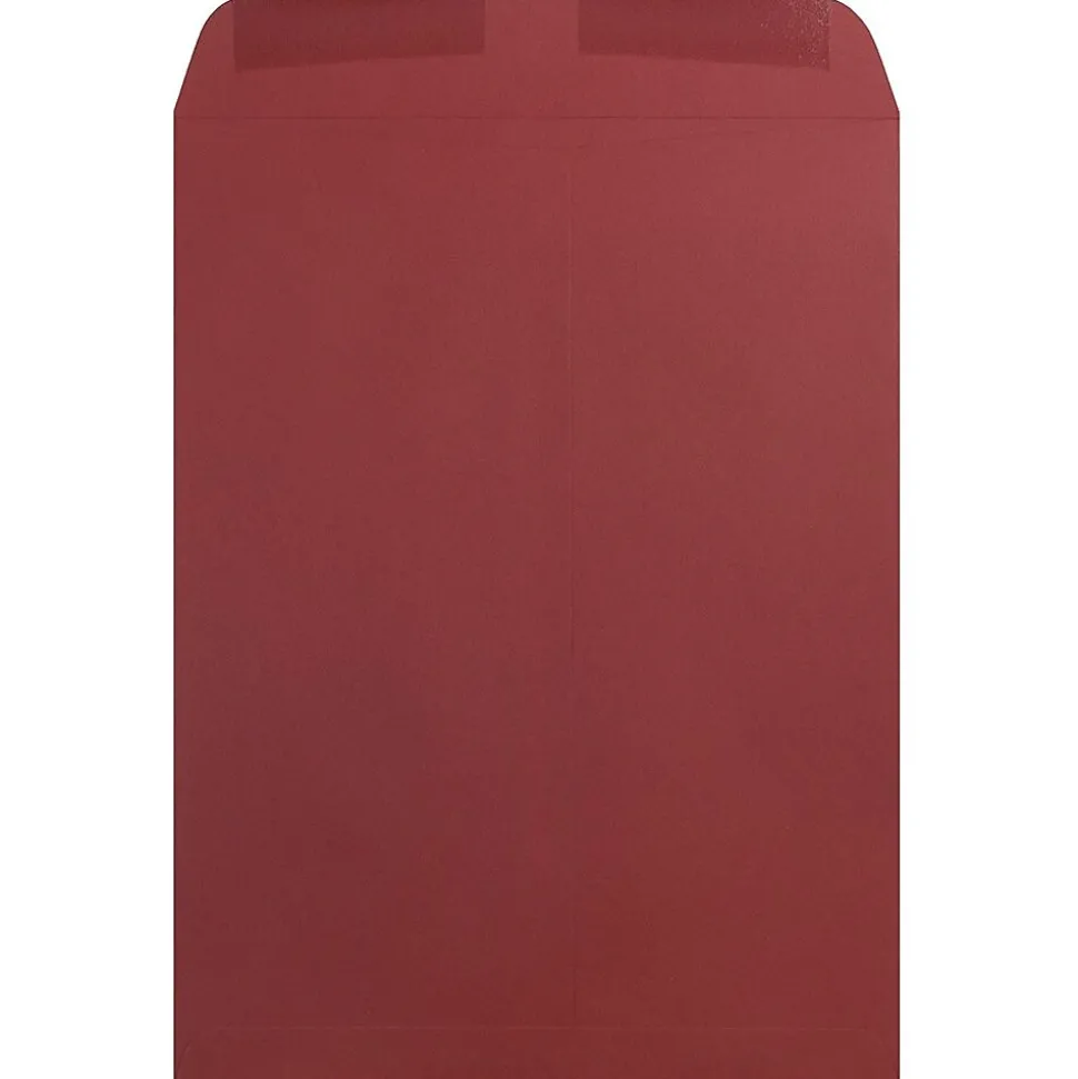 10 x 13 Open End Catalog Envelopes, Dark Red, 50/Pack (31287541i) | JAM Paper Discount