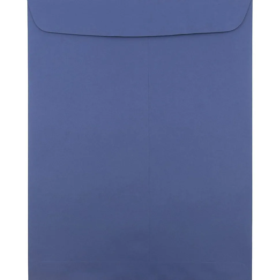 10 x 13 Open End Catalog Envelopes, Presidential Blue, 50/Pack (263919489i) | JAM Paper Outlet