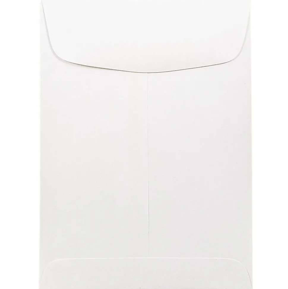 5.5 x 7.5 Open End Catalog Envelopes, White, 50/Pack (4100H) | JAM Paper Outlet