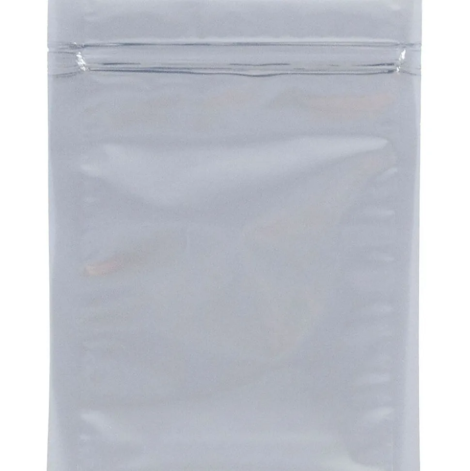 6 x 8 Open End Catalog Foil Envelopes with Zip Closure, Clear, 100/Pack (3006A58A2B) | JAM Paper Clearance