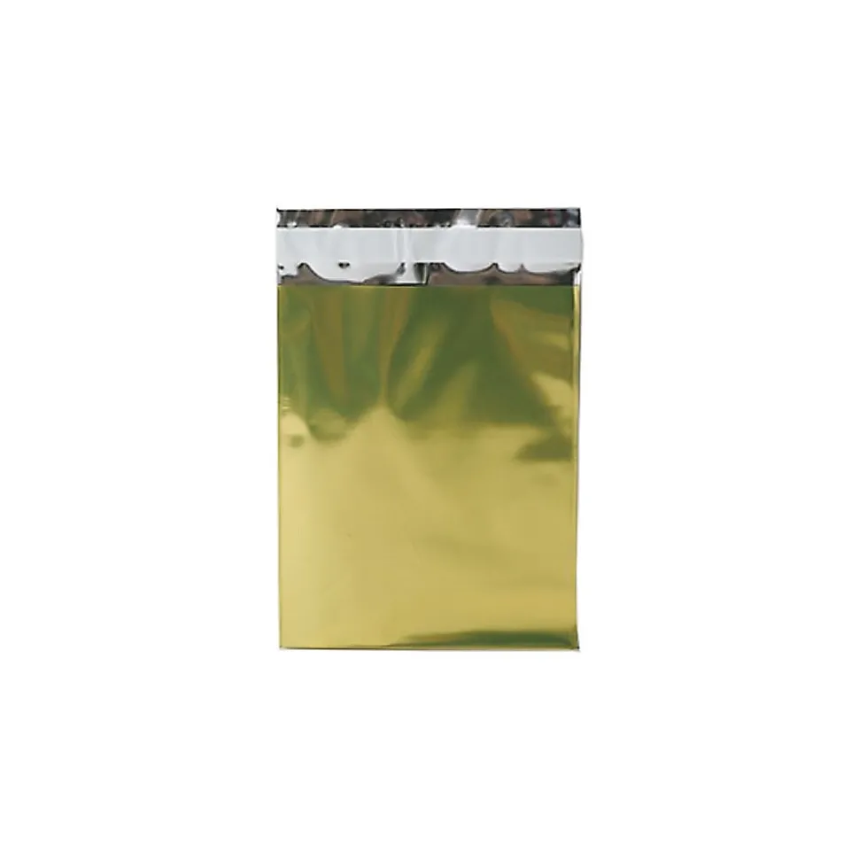 6.25 x 7.875 Open End Foil Envelopes with Self-Adhesive Closure, Gold, 25/Pack (1323273) | JAM Paper Best Sale