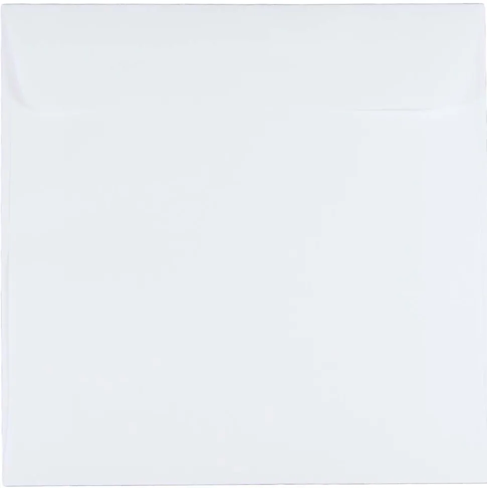 6.5 x 6.5 Square Invitation Envelopes, White, 100/Pack (28417B) | JAM Paper Clearance