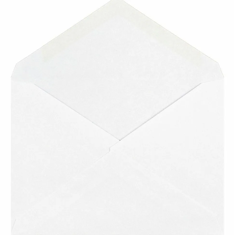 A2 Booklet Envelope 4 3/8" x 5 3/4", White, 100/Pack (4023206d) | JAM Paper Shop