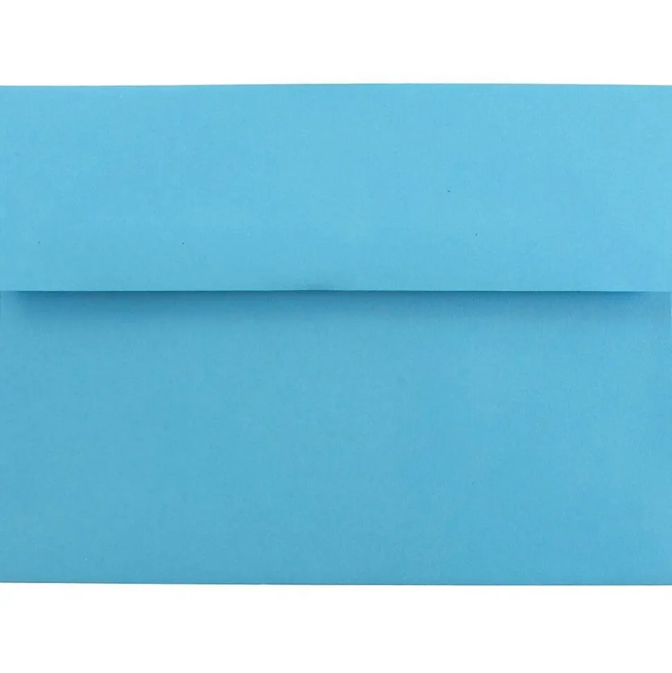 A7 Colored Invitation Envelopes, 5.25 x 7.25, Blue Recycled, 50/Pack (54093I) | JAM Paper Hot