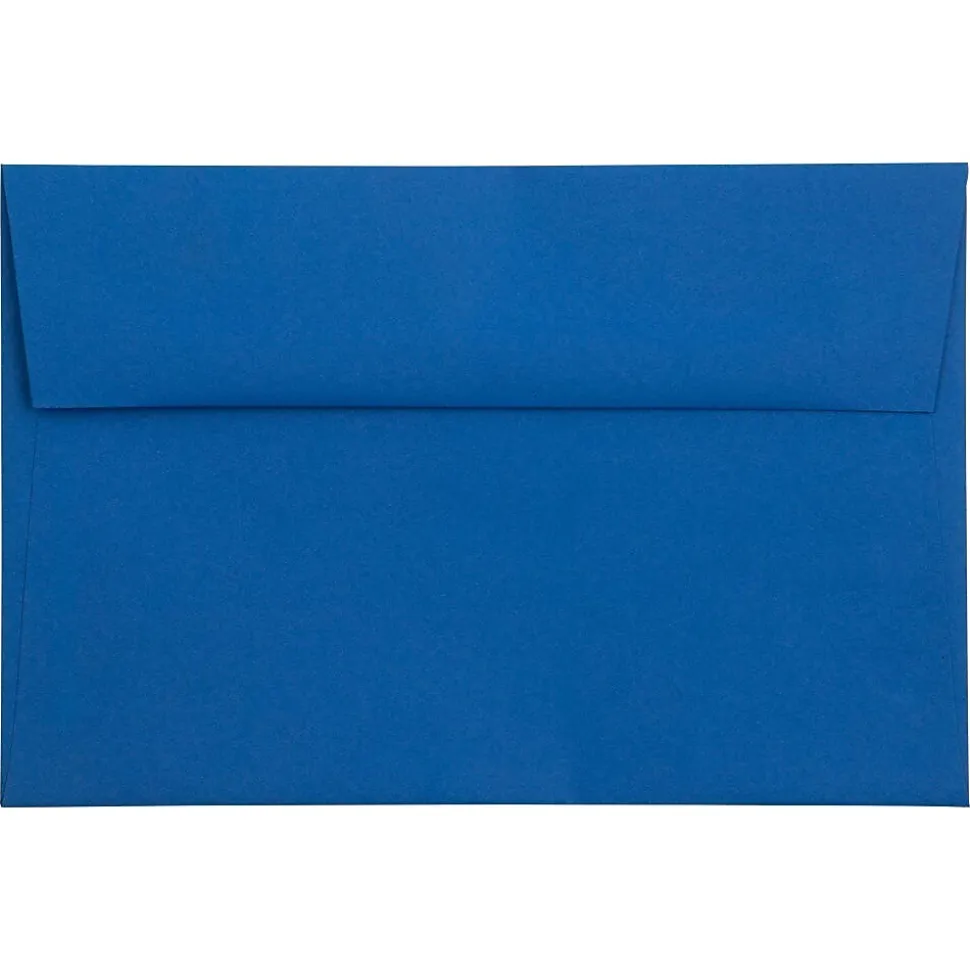 A9 Invitation Envelope 5 3/4" x 8 3/4", Presidential Blue, 25/Pack (563916910) | JAM Paper Hot