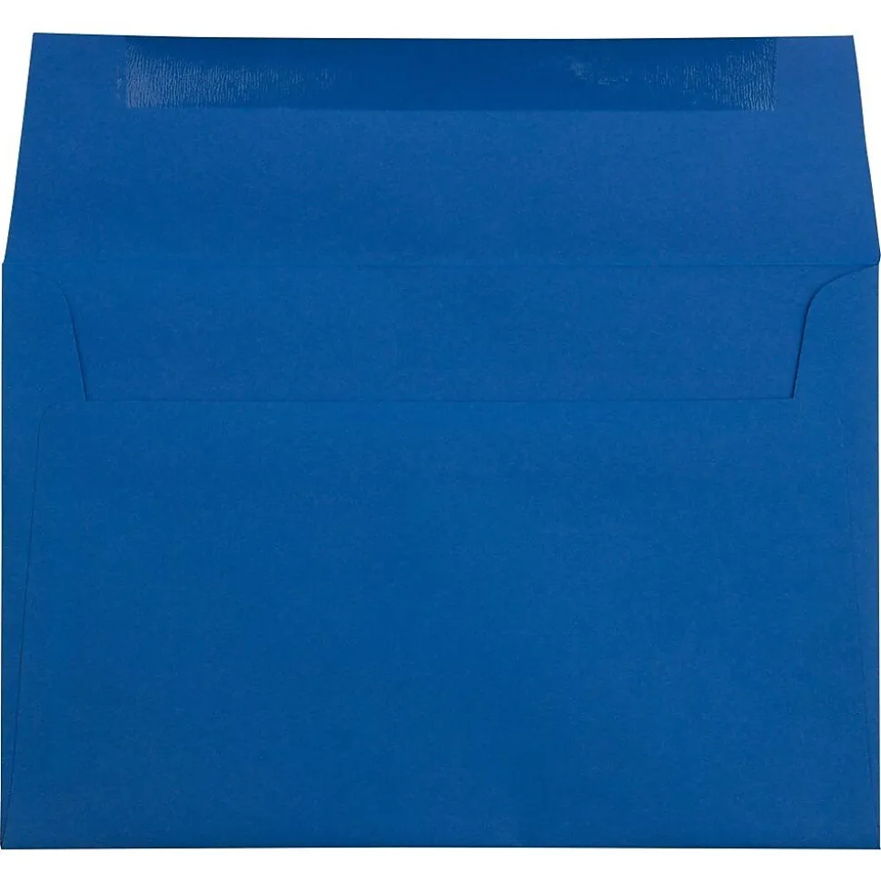 A9 Invitation Envelope 5 3/4" x 8 3/4", Presidential Blue, 25/Pack (563916910) | JAM Paper Hot