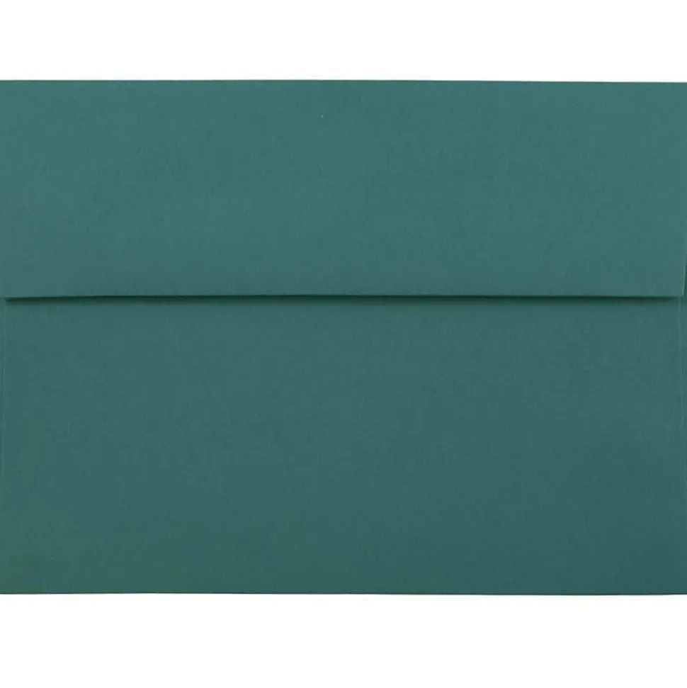 A7 Invitation Envelopes, 5.25 x 7.25, Teal, 25/Pack (21517152) | JAM Paper Cheap